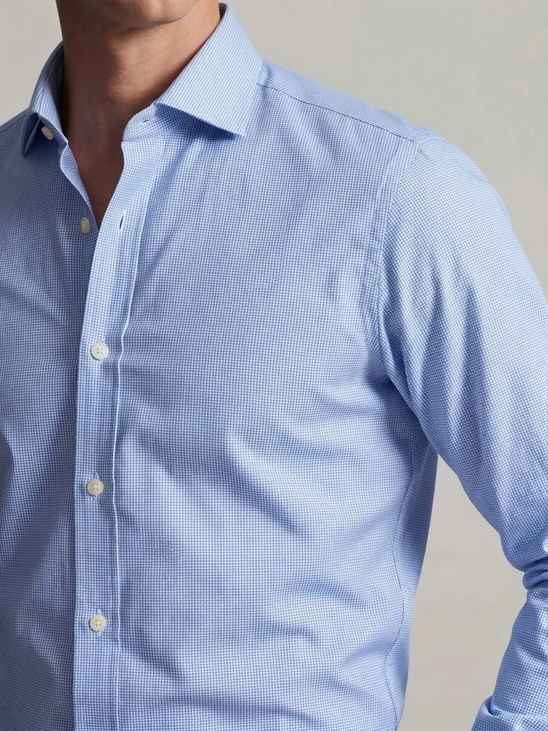 Chemise en popeline stretch