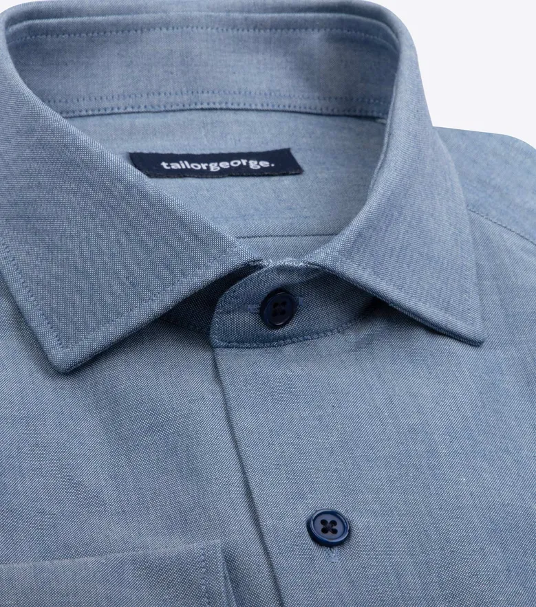 Chemise en chambray