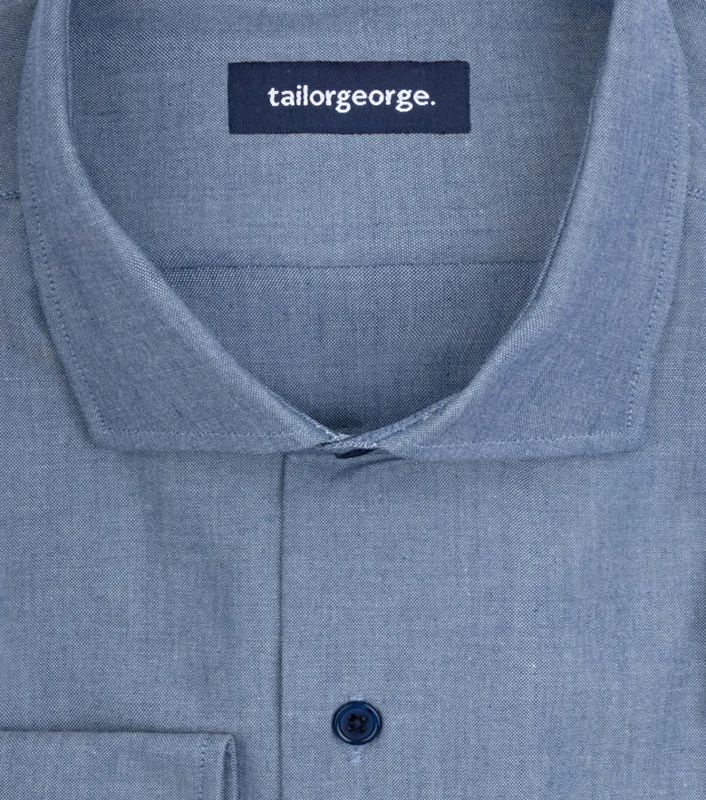 Chemise en chambray