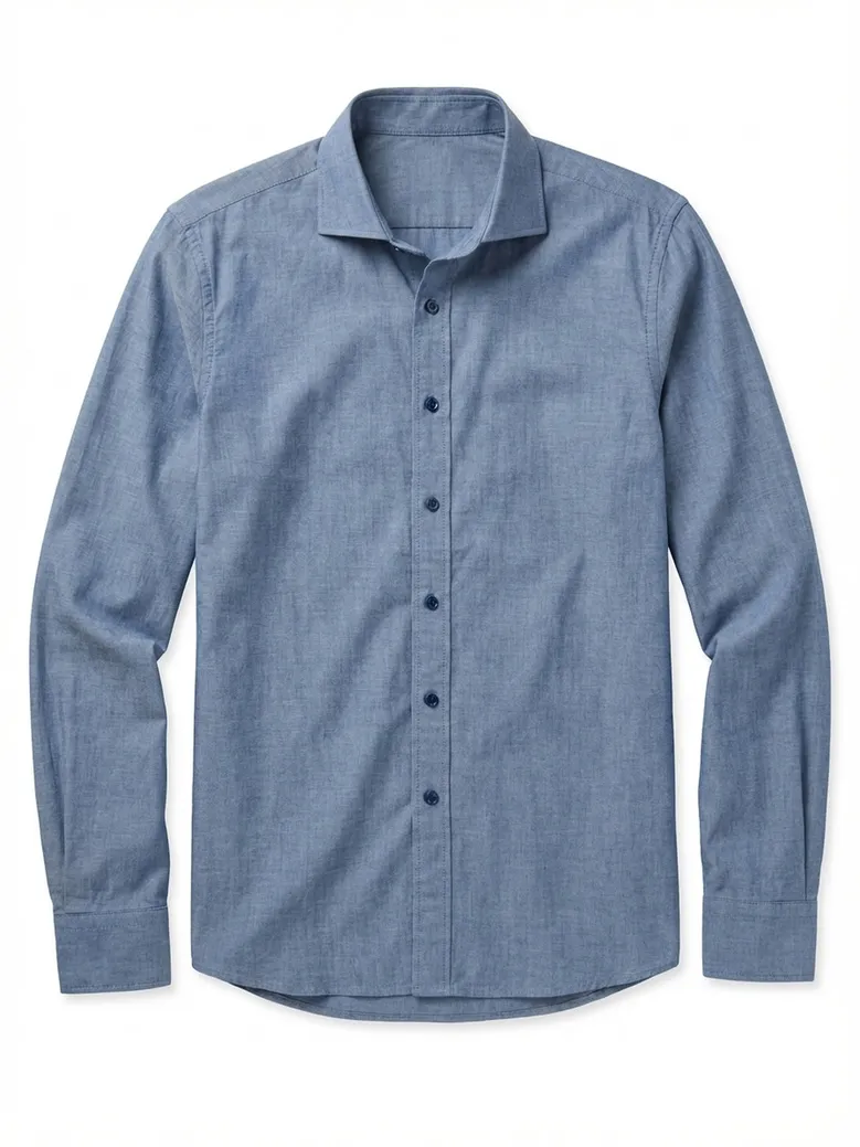 Chemise en chambray