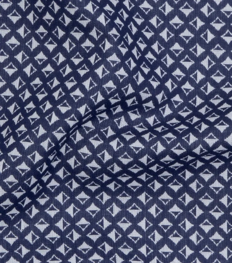 Chemise imprimé en fil-à-fil