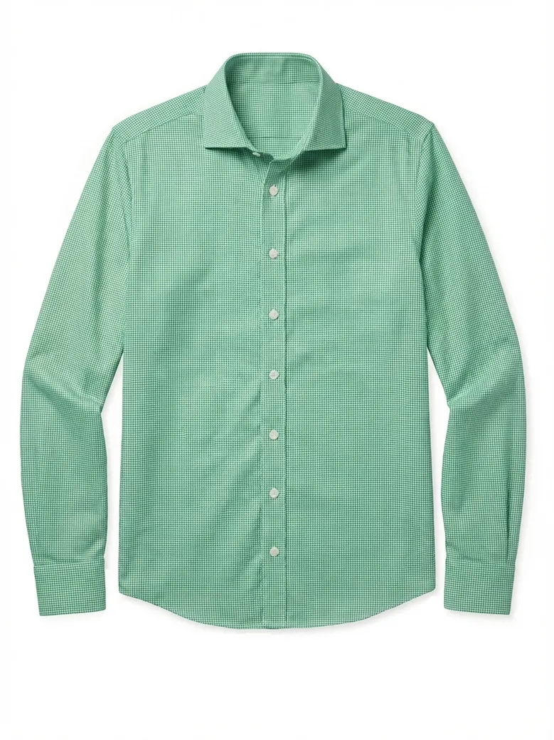 Chemise en twill facile à repasser