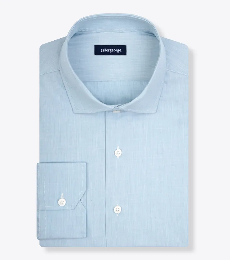 Chemise en fil-à-fil facile à repasser