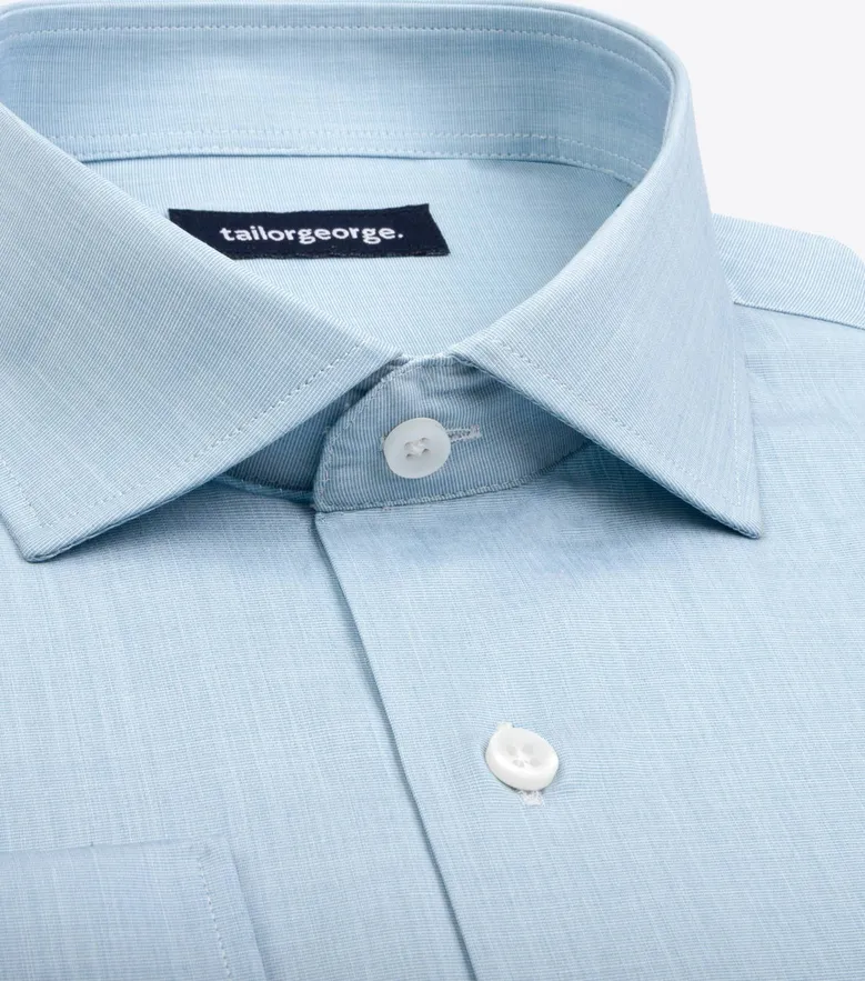 Chemise en fil-à-fil facile à repasser