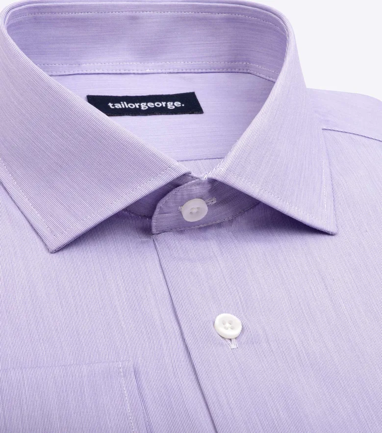Chemise en fil-à-fil facile à repasser