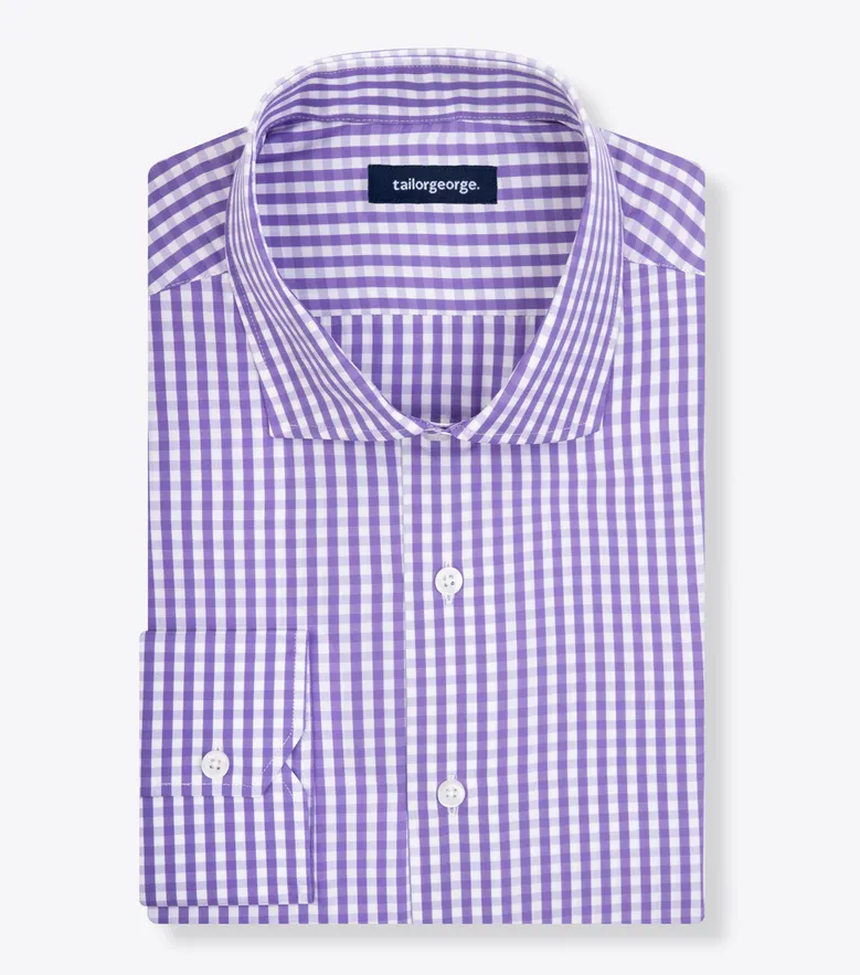 Chemise en popeline facile à repasser