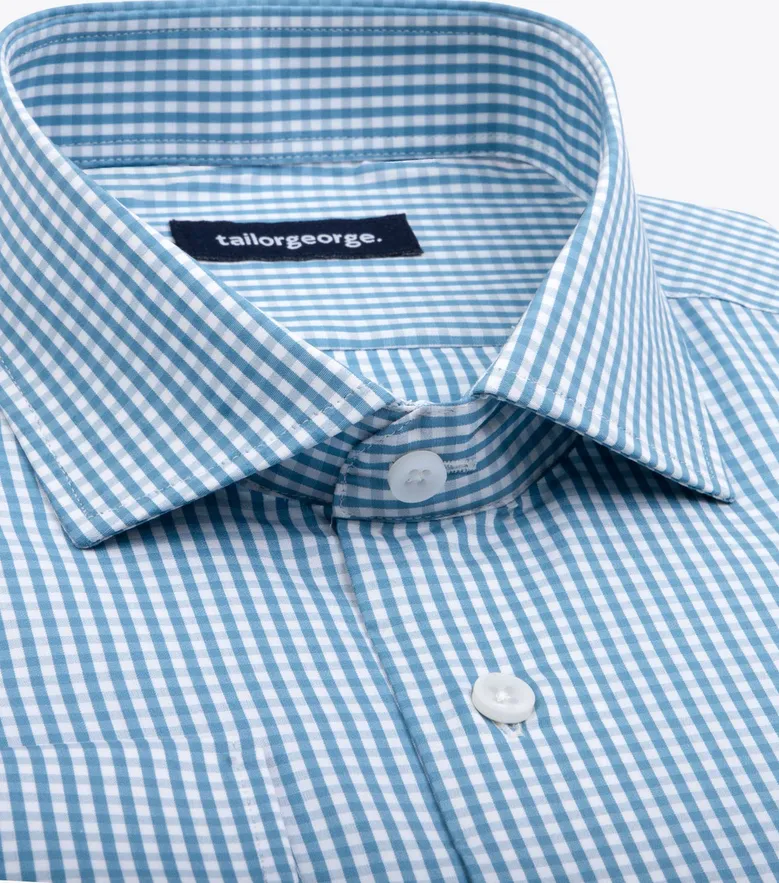 Chemise en popeline facile à repasser