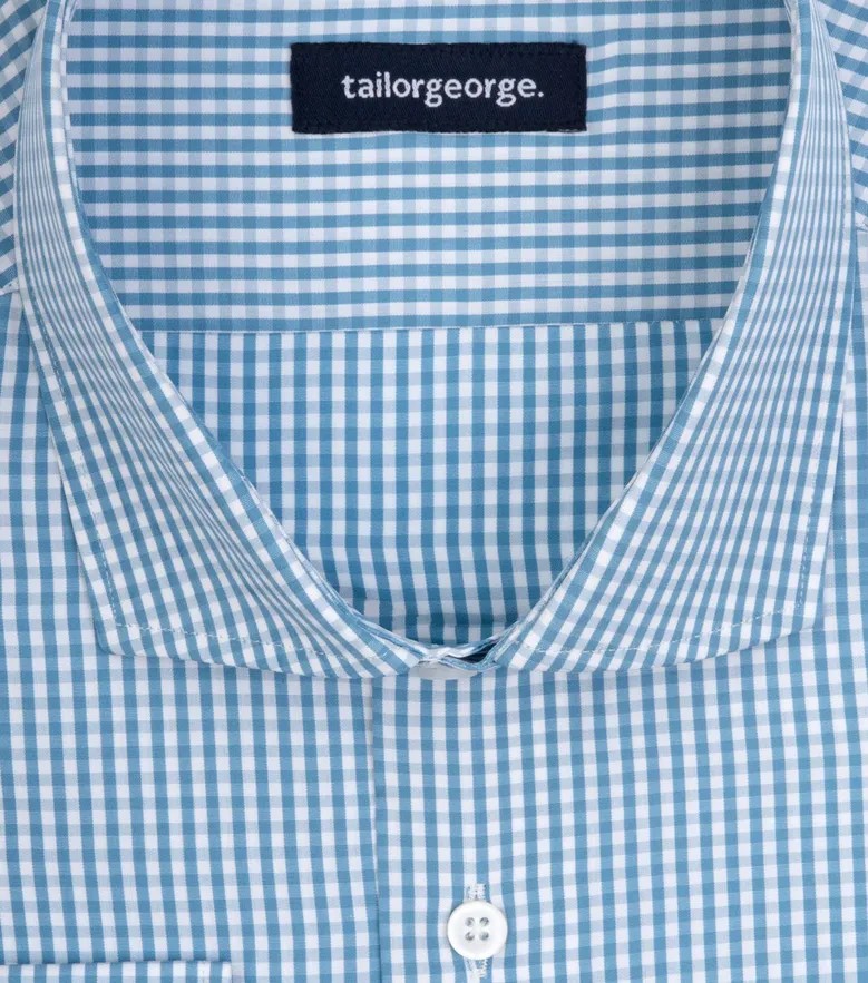 Chemise en popeline facile à repasser