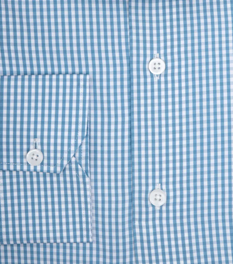 Chemise en popeline facile à repasser