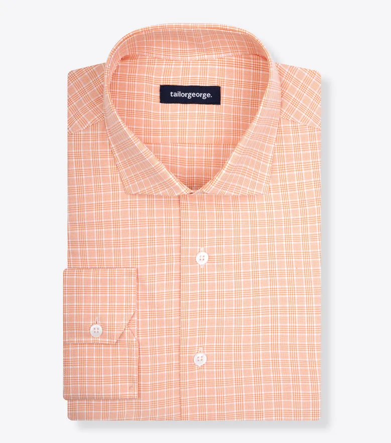 Chemise en popeline facile à repasser