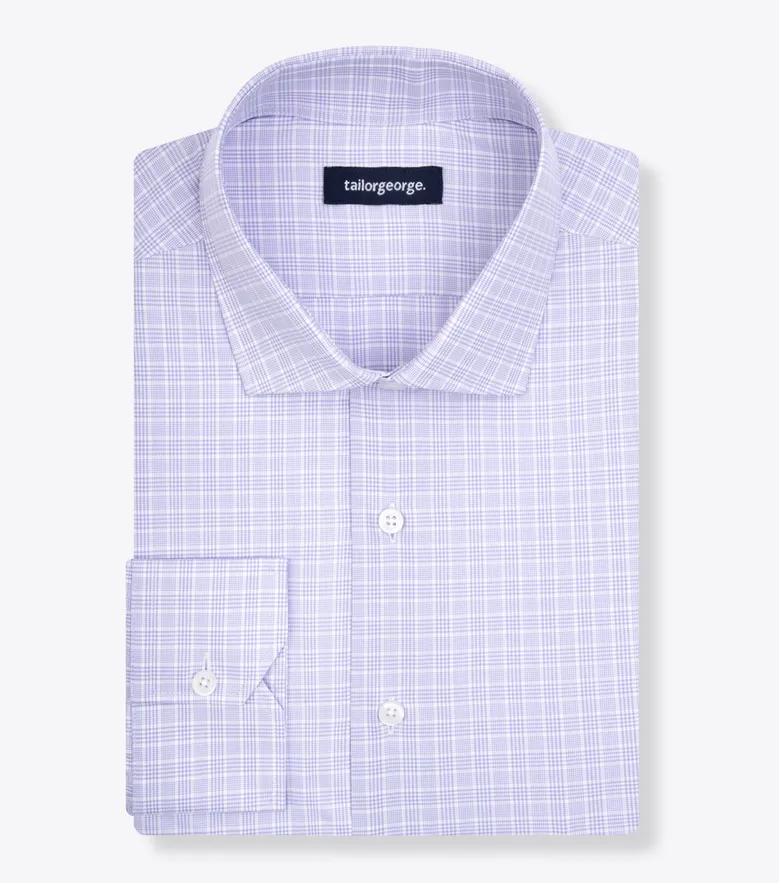 Chemise en popeline facile à repasser