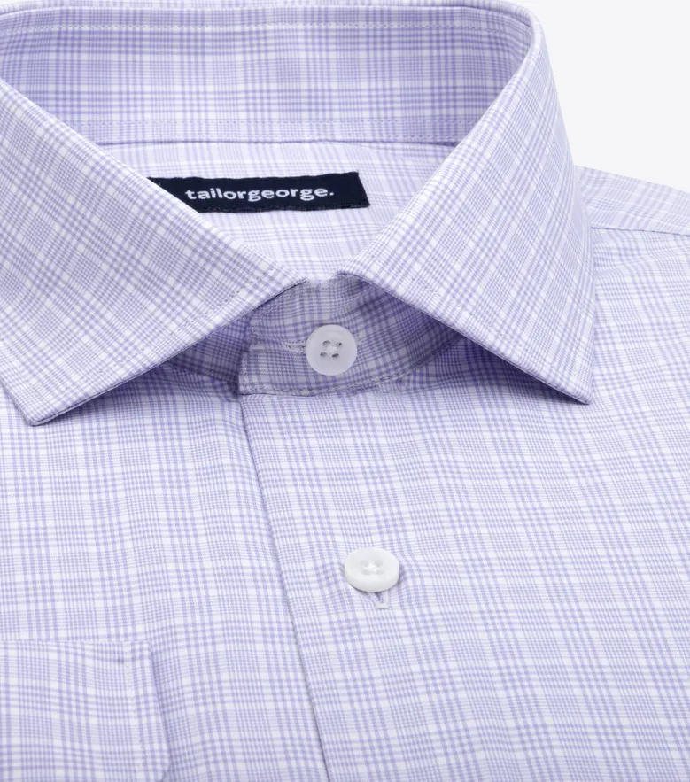 Chemise en popeline facile à repasser
