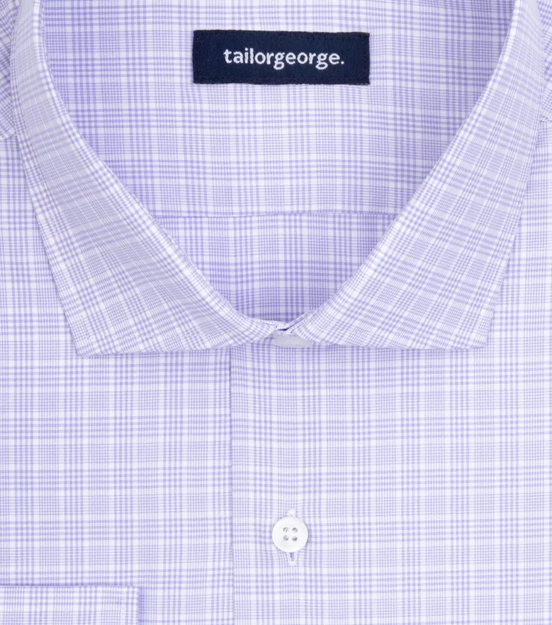 Chemise en popeline facile à repasser