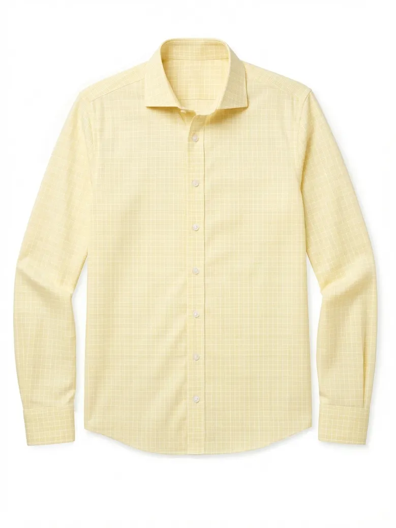 Chemise en popeline facile à repasser