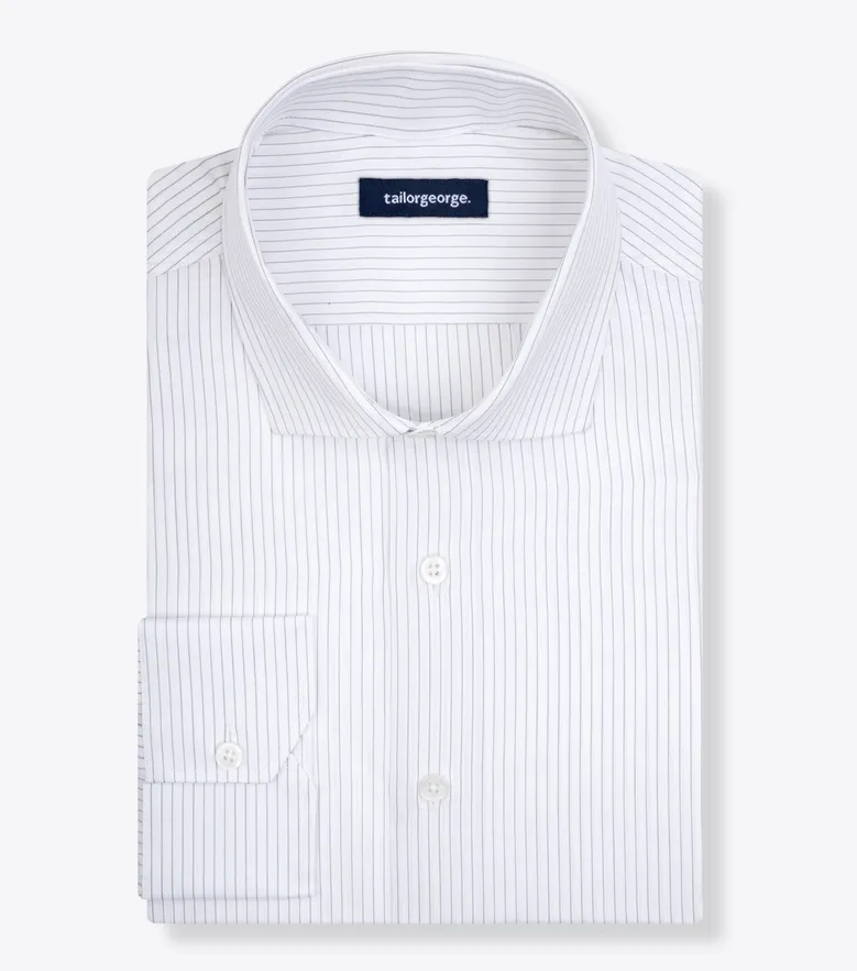 Chemise en popeline facile à repasser