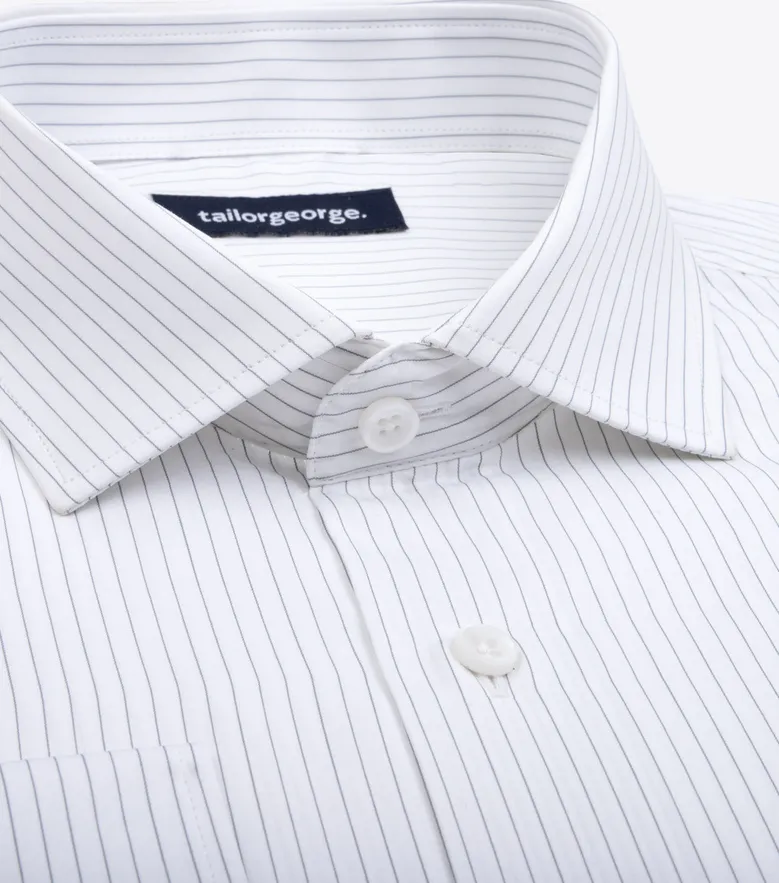 Chemise en popeline facile à repasser