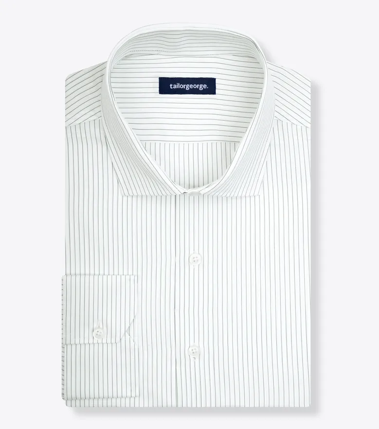 Chemise en popeline facile à repasser