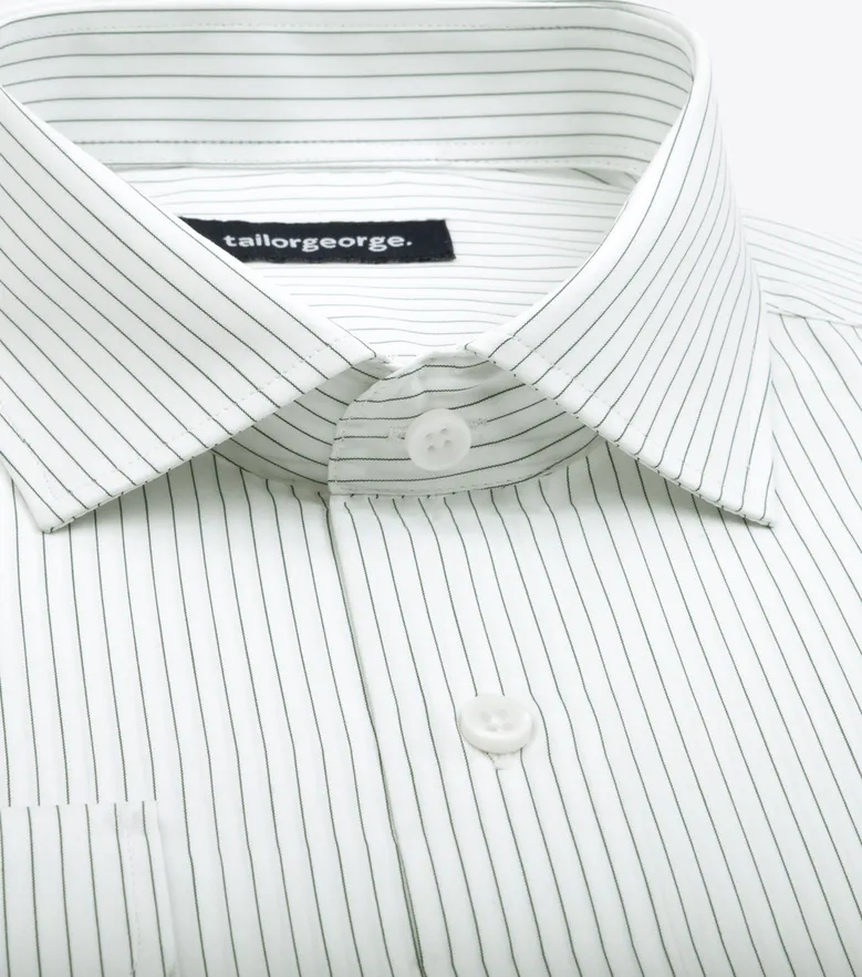 Chemise en popeline facile à repasser