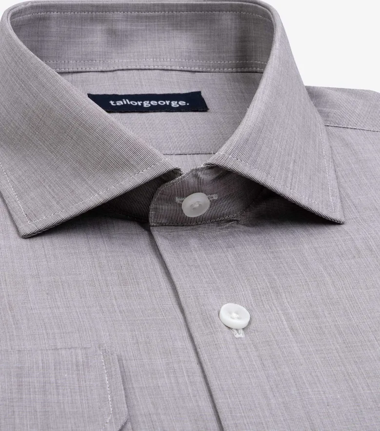 Chemise en fil-à-fil facile à repasser