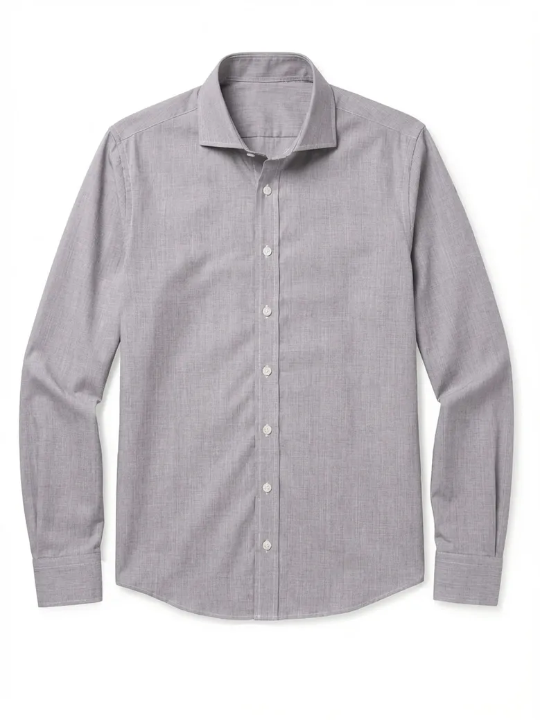 Chemise en fil-à-fil facile à repasser