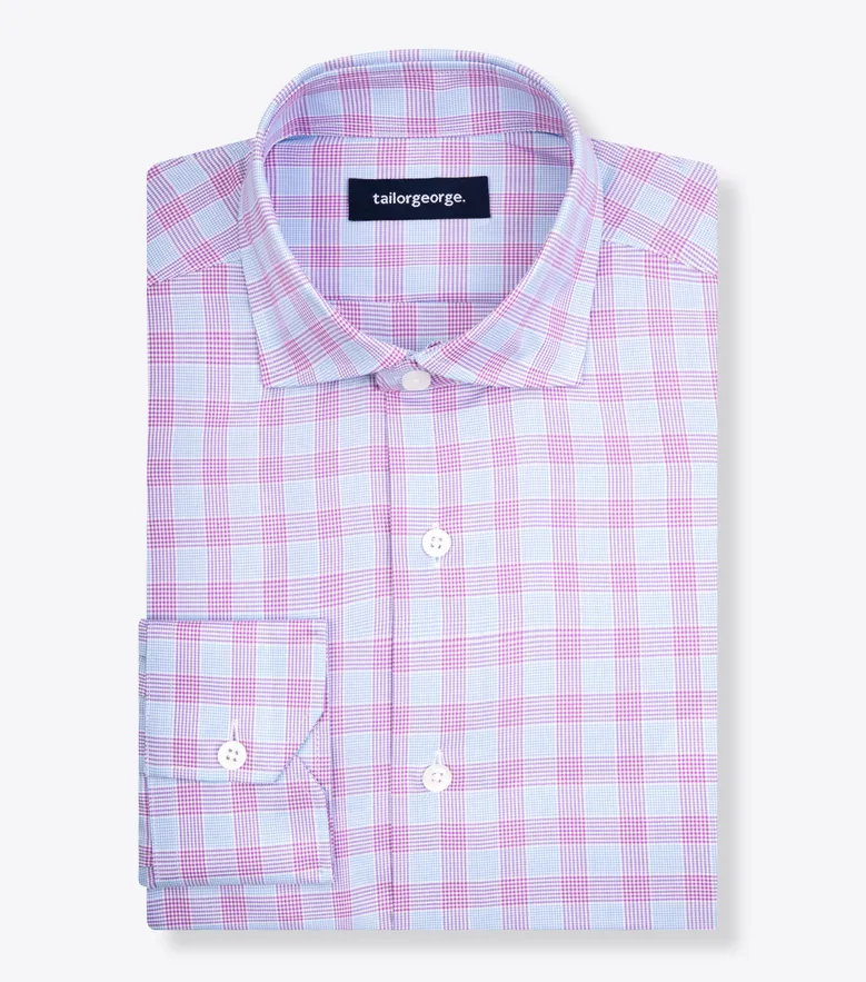 Chemise en popeline facile à repasser