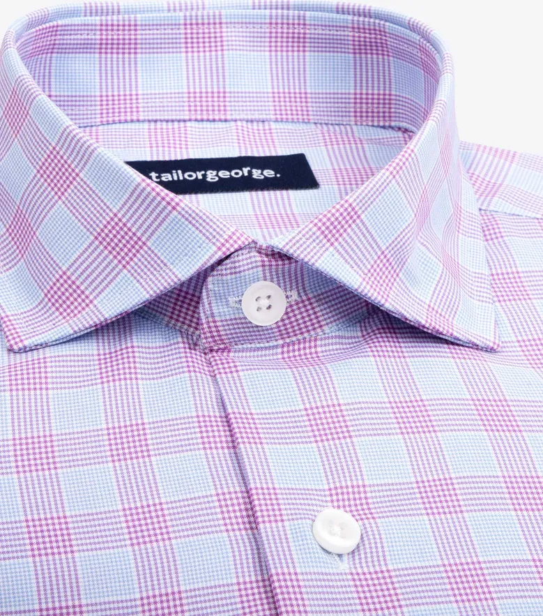 Chemise en popeline facile à repasser