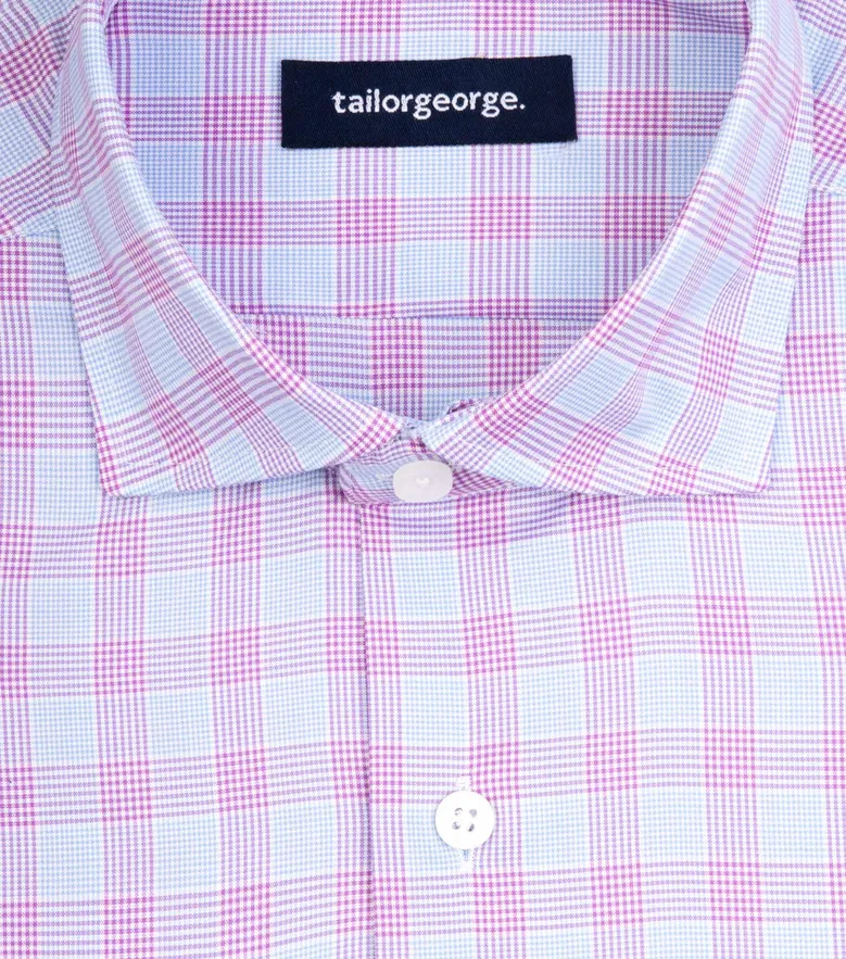 Chemise en popeline facile à repasser