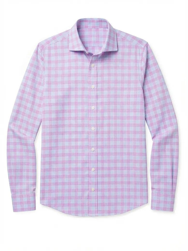 Chemise en popeline facile à repasser