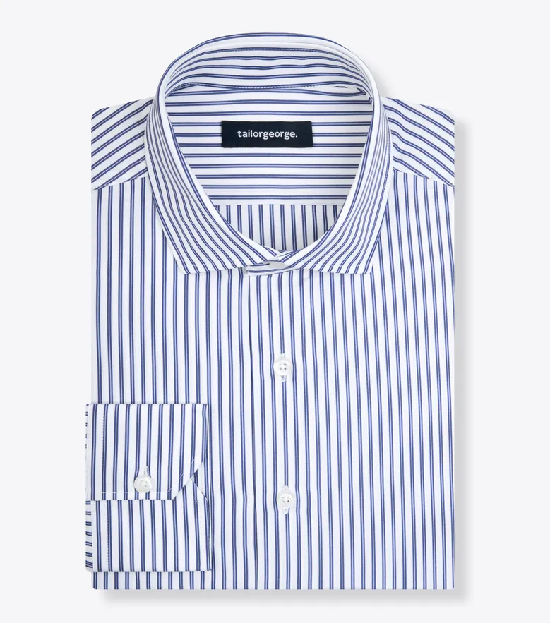 Chemise en popeline facile à repasser