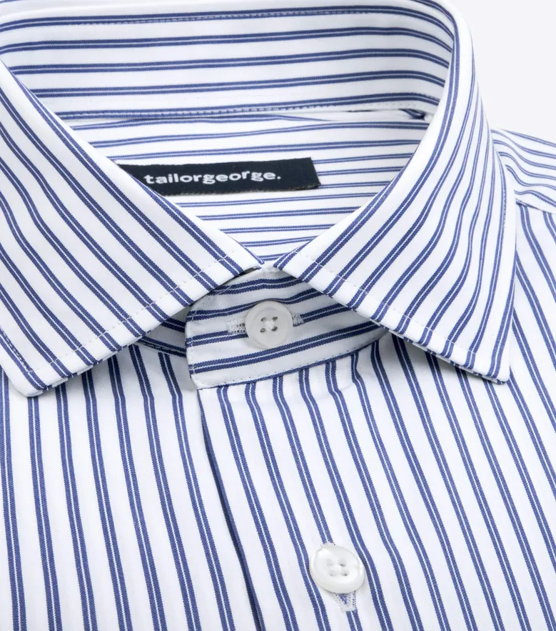 Chemise en popeline facile à repasser