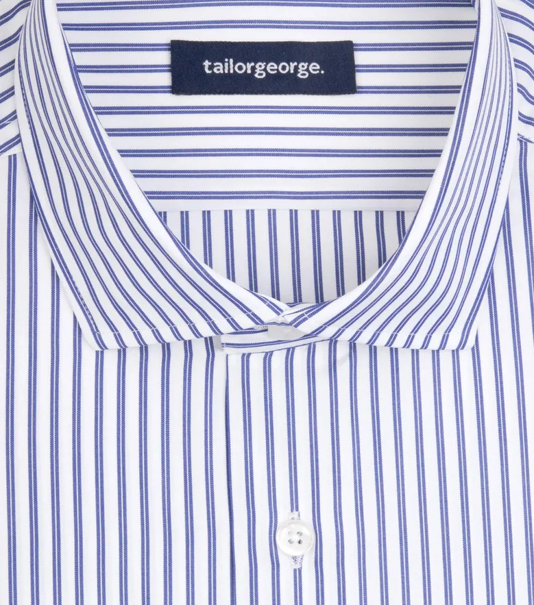 Chemise en popeline facile à repasser
