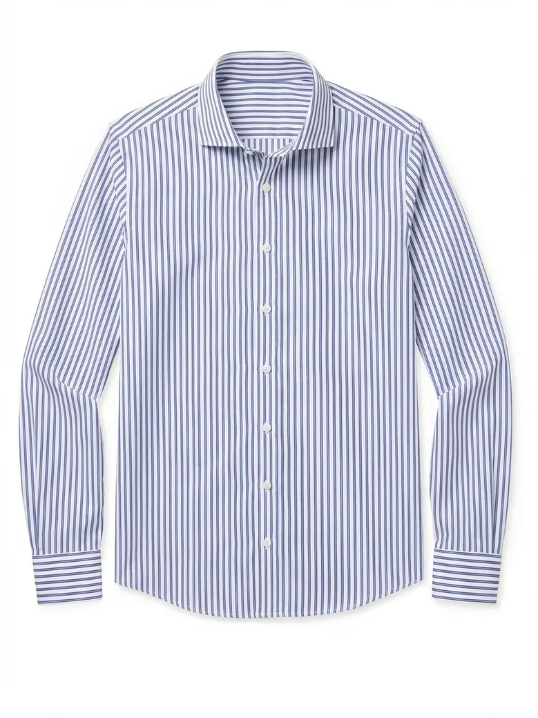 Chemise en popeline facile à repasser