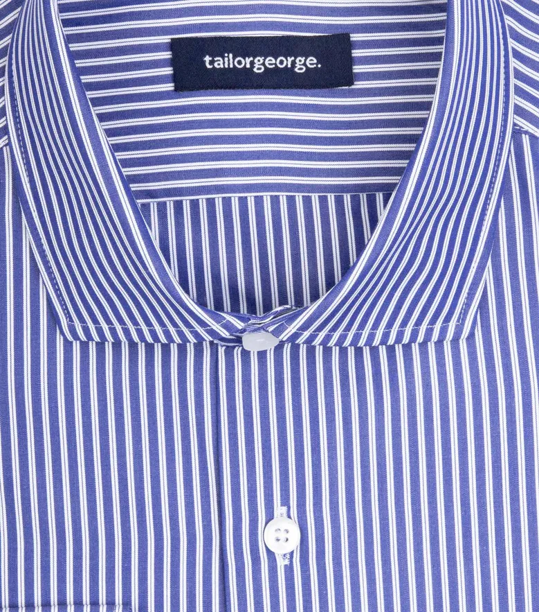Chemise en popeline facile à repasser