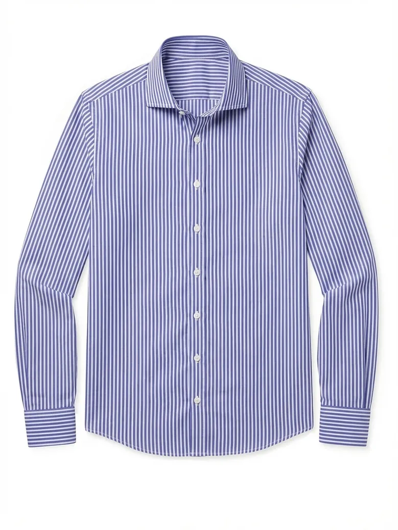 Chemise en popeline facile à repasser