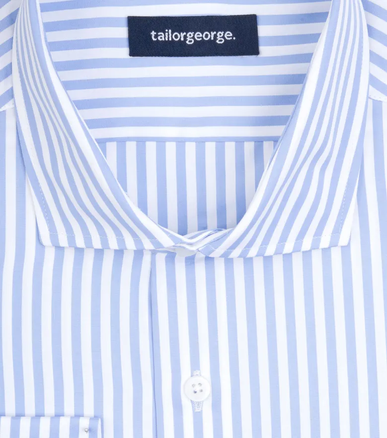 Chemise en popeline facile à repasser