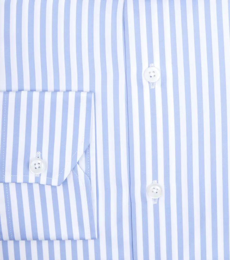 Chemise en popeline facile à repasser