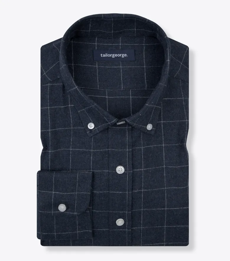 Chemise en flanelle légère et douce