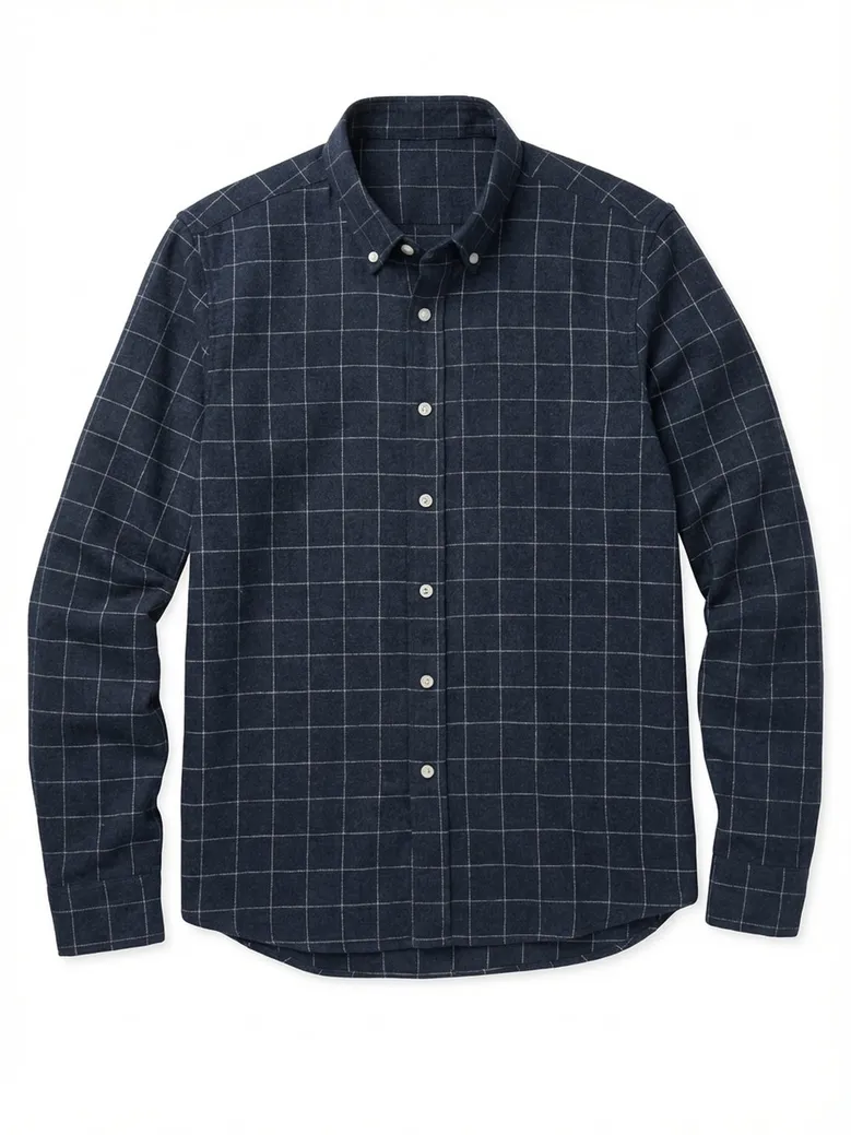 Chemise en flanelle légère et douce