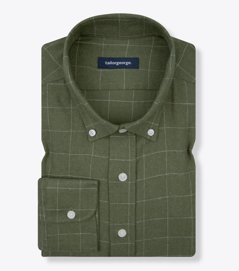 Chemise en flanelle légère et douce