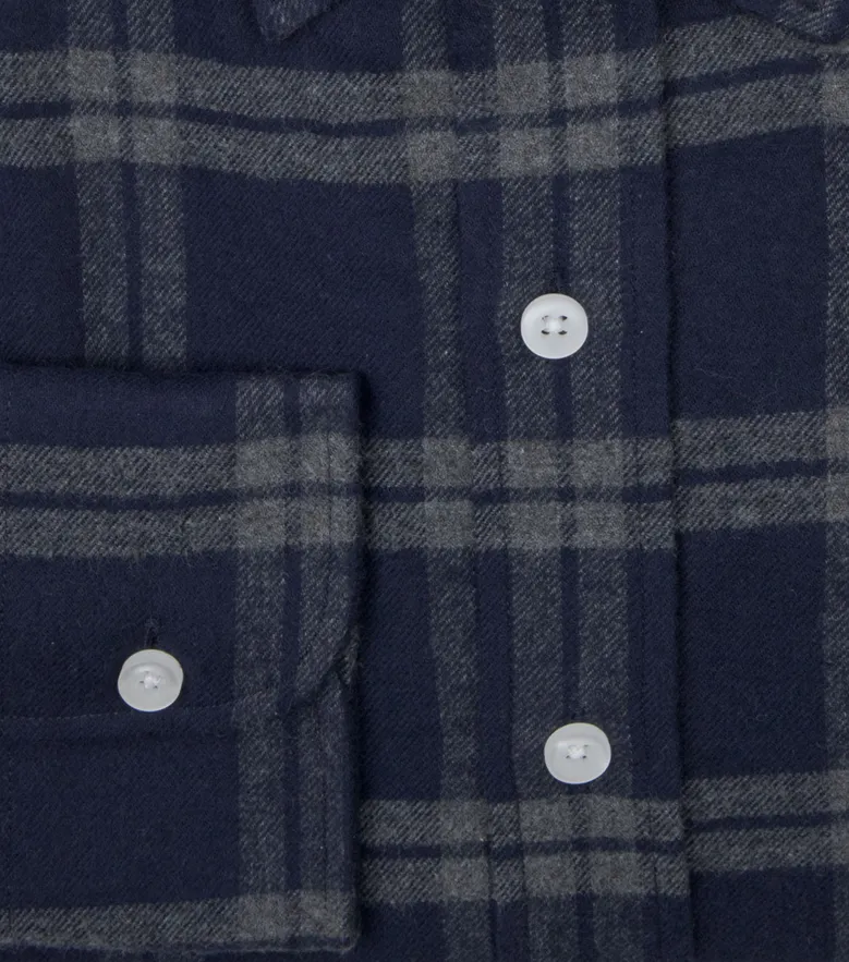 Chemise en flanelle épaisse