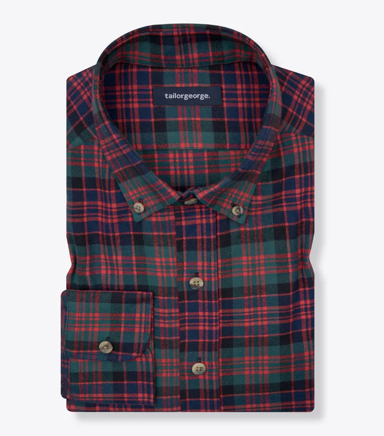 Chemise en flanelle épaisse