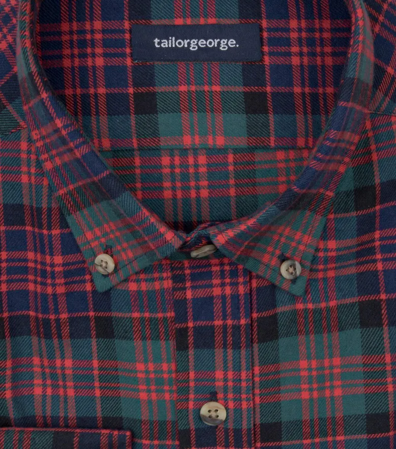 Chemise en flanelle épaisse