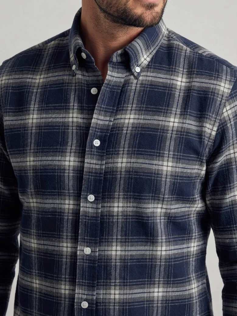 Chemise en flanelle épaisse