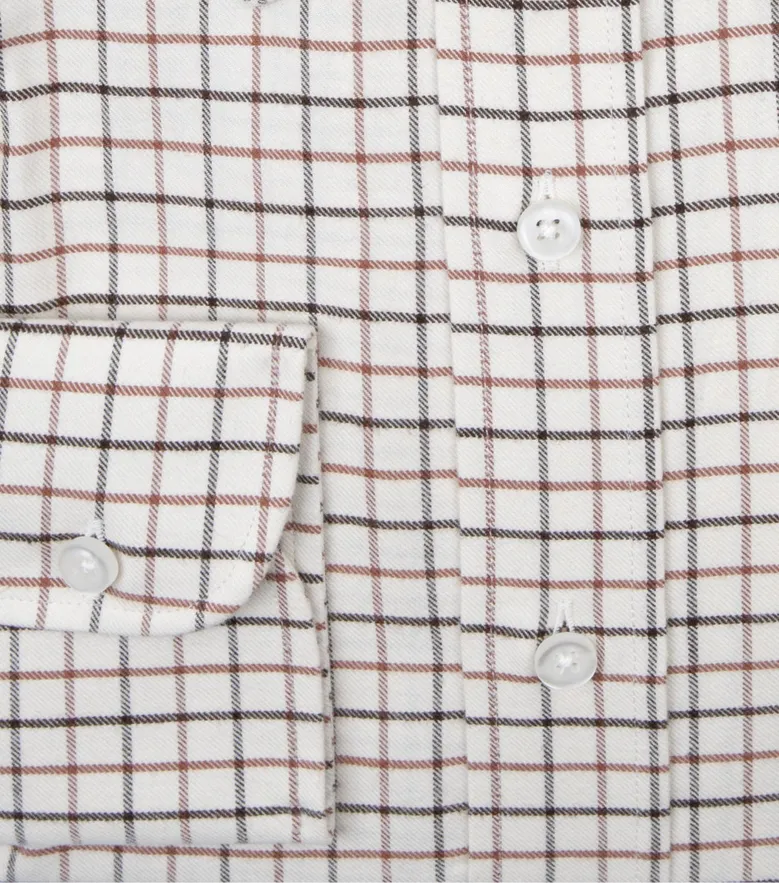 Chemise en flanelle légère et douce