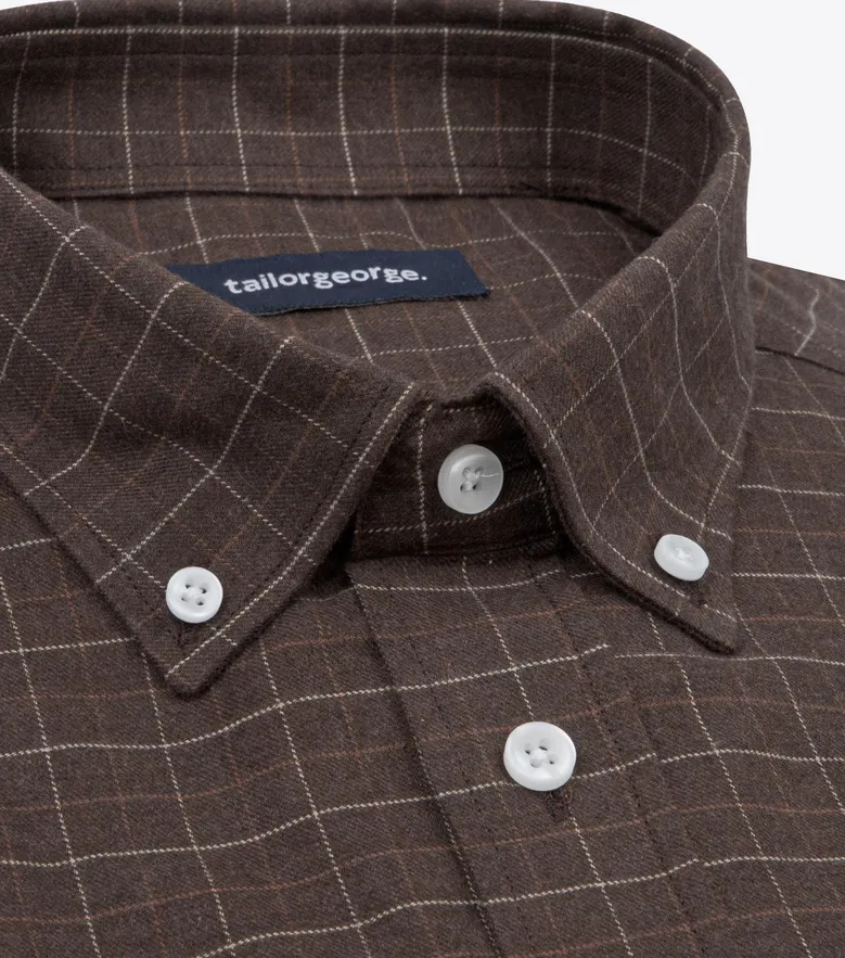Chemise en flanelle légère et douce