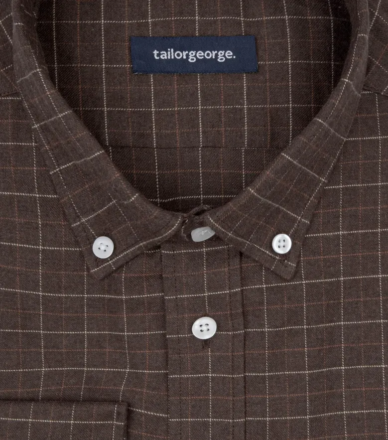 Chemise en flanelle légère et douce