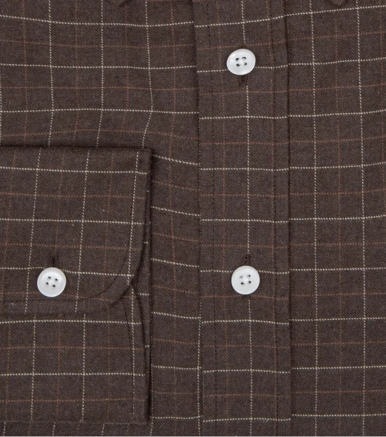 Chemise en flanelle légère et douce