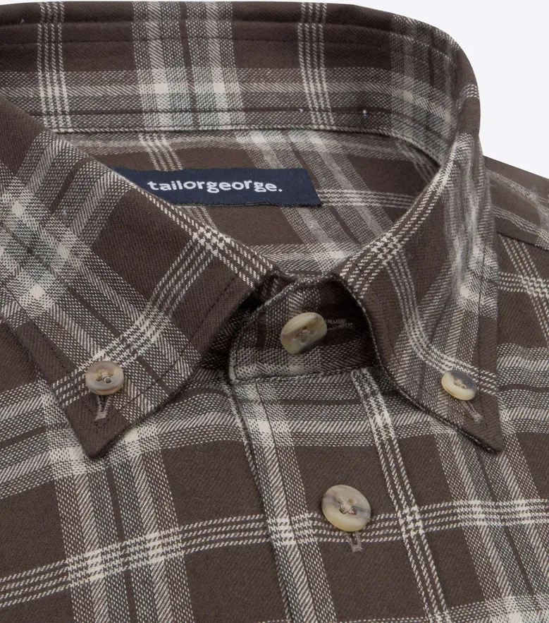 Chemise en flanelle légère et douce