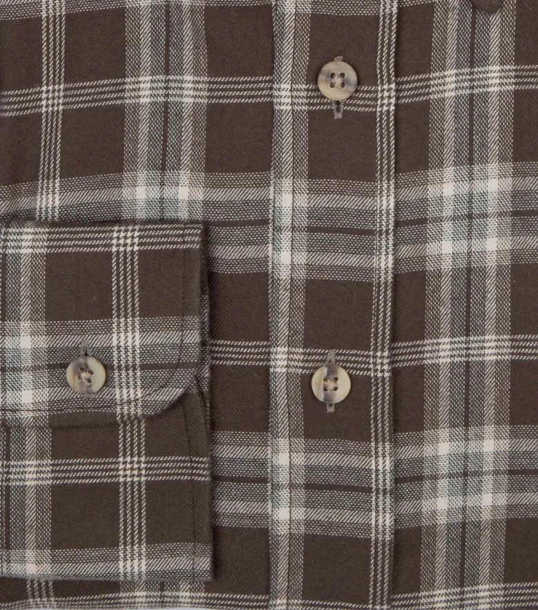 Chemise en flanelle légère et douce