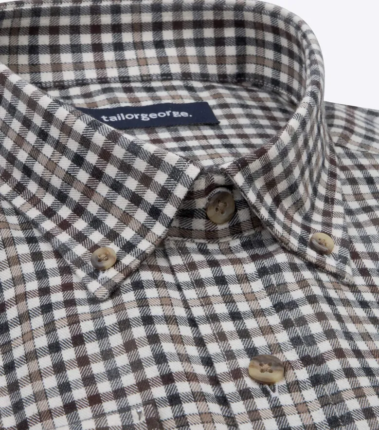 Chemise en flanelle légère et douce